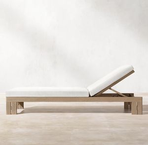 Chaise longue <span class=keywords><strong>de</strong></span> <span class=keywords><strong>jardin</strong></span> en teck massif pour hôtel et piscine, avec coussins imperméables, lit <span class=keywords><strong>de</strong></span> repos - Product Image 3