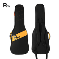 Mos-e Rm Tas Musik Pelangi Desain Baru Harga Lebih Murah Bahan Nilon Pemula Tas Bass Gitar Hard Case Tas Gig Gitar Listrik