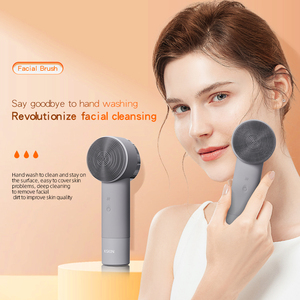 KD307S Professional Grey Facial Cleansing Brush Heated Skin Care Import Instrument Factory Customizable - Product Image 4