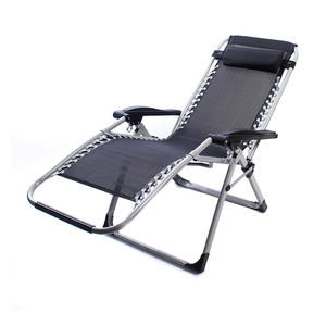 Fauteuil inclinable portable moderne de style Shanghai, zéro gravité, pliable, en maille, avec structure en acier, pour loisirs, repas, camping, <span class=keywords><strong>jardin</strong></span> - Product Image 1