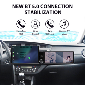 Écran Foforfor 13,1''+12,3'' pour <span class=keywords><strong>Toyota</strong></span> Auris 2013-<span class=keywords><strong>2018</strong></span>, Carplay Android 15, autoradio stéréo GPS Navi DSP WiFi 4G 360 OEM - Product Image 4