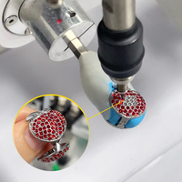 Máquina Automática CNC para Engastar Diamantes y Piedras en Joyería, Precio de Fábrica