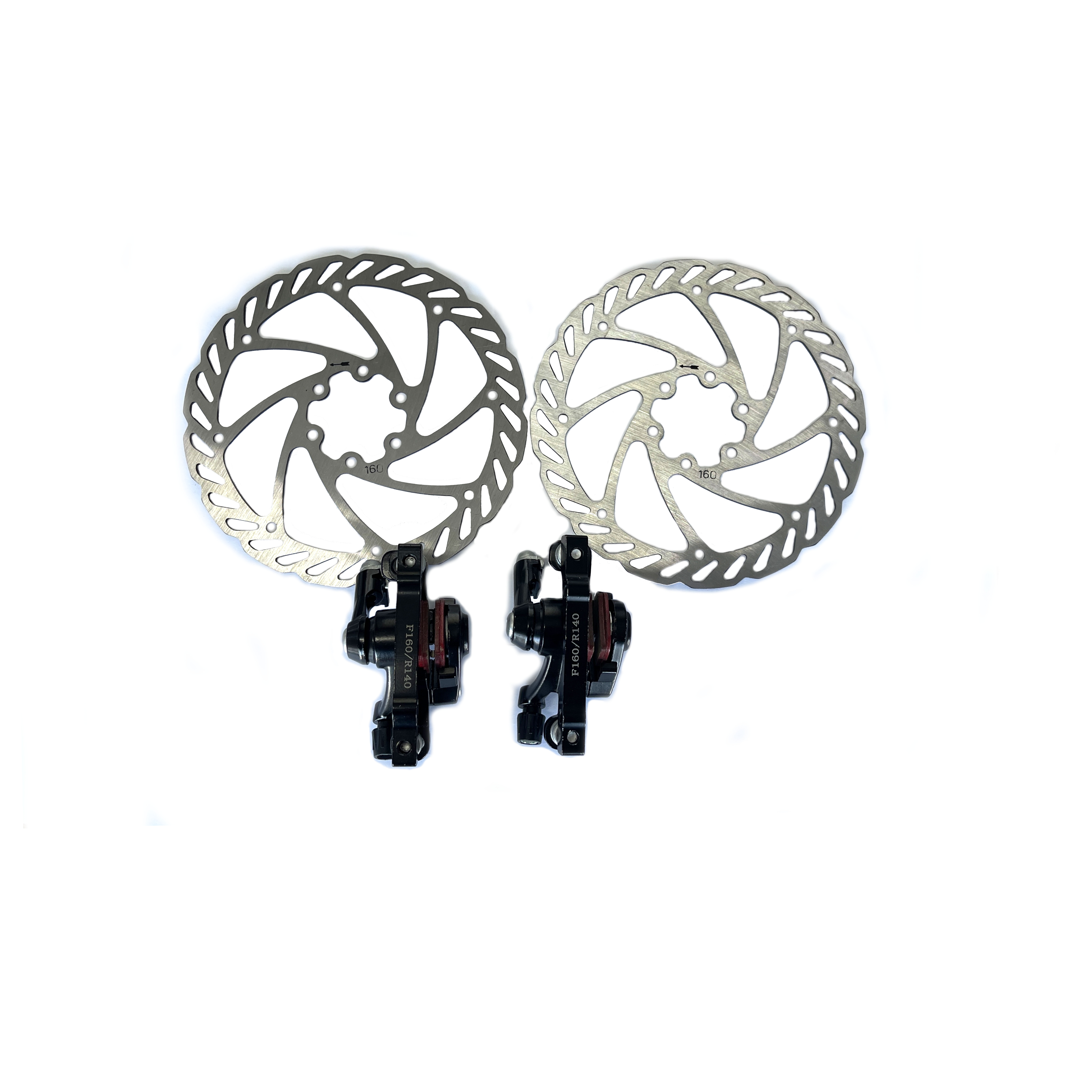 Высококачественный велосипедный механический дисковый тормоз из алюминиевого сплава, дисковый тормоз с прямым креплением, передний и задний дисковые тормоза для горного велосипеда