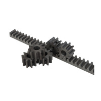SHENGRI Crémallière à pignon de bonne qualité 1000mm pour mouvement linéaire de machine CNC DIN7 Noircie Module 1.25m 1.5m 2m 3m 4m CN HEB