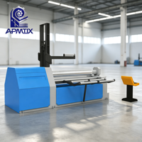 Machine de cintrage de plaques à 4 rouleaux CNC efficace, performances stables, machine de cintrage de plaques automatique