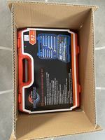 Caja de herramientas de reparación de automóviles de alta calidad, 82 Uds., juego de llaves de combinación profesional, juego de herramientas con mango de trinquete rápido