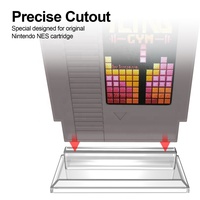 Support de Présentation Rétro pour Cartouches de Jeu Nintendo NES - Étagère de Rangement Vintage pour Accessoires de Jeu NES