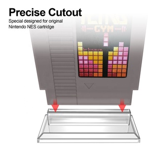 Support de Présentation Rétro pour Cartouches de Jeu <span class=keywords><strong>Nintendo</strong></span> <span class=keywords><strong>NES</strong></span> - Étagère de Rangement Vintage pour Accessoires de Jeu <span class=keywords><strong>NES</strong></span> - Product Image 2