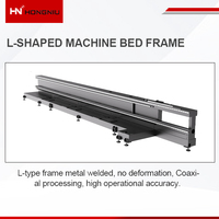 Machine de découpe laser CNC à fibre pour tubes, à deux chucks, pour cadres de lit en L, longueur de charge 6M, avec découpe de rainures biseautées 45° et de canaux carrés, Cypcut