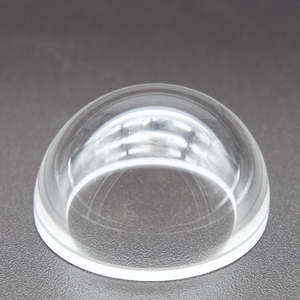 Lentille dôme en verre optique à demi-boule sphérique personnalisée de 20mm à 300mm - Product Image 1