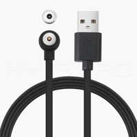HytePro câble de connecteur de chargeur magnétique à 2 broches mâle et femelle pogo pin auto-accouplement