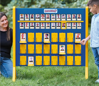 Jeu de société géant interactif et éducatif pour enfants, idéal pour les fêtes, la location et les équipements de jeux intérieurs en milieu public.