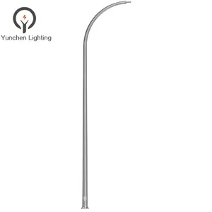 Factory Direct Sale High Mast Standard Solar LED Street Light Round Pole
