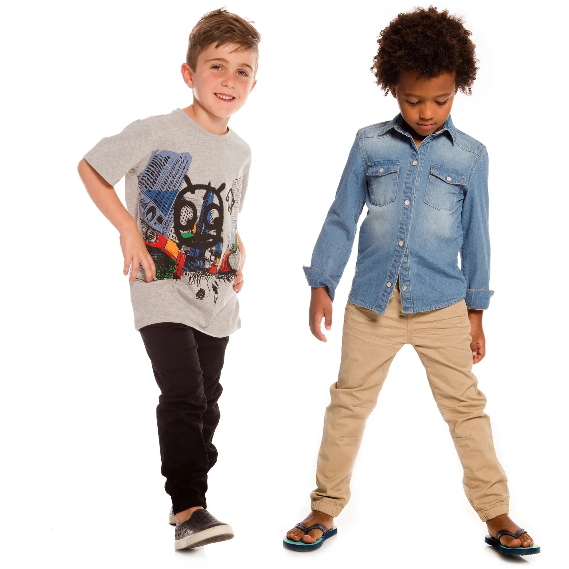 OEM and ODM brand custom 4-15-year-old children jeans and tops 2 pieces boy kids clothing boys baby boy clothing manufacturer
