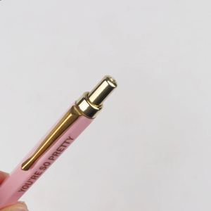Cheap Selling Polygon Plastic Ballpoint Pen With Printing Customized Printing Advertisement for Office School <b>Kids</b> - Product Image 6