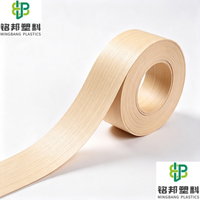 Bande de chant en ABS PVC durable et écologique avec traitement de surface personnalisé pour la décoration de meubles en MDF, contreplaqué et panneaux de particules