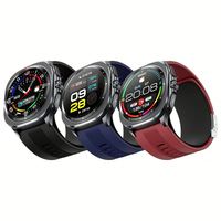 Montre connectée NFC TK65, écran tactile AMOLED 1,43 pouces haute résolution, montre de sport carrée IP67 en acier, Android, répond aux appels