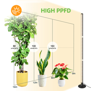 Lampu tumbuh berdiri untuk tanaman dalam ruangan lampu tanaman LED gantung dan berdiri spektrum penuh dudukan vertikal Ideal untuk pertumbuhan tanaman - Product Image 4