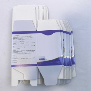 Trung Quốc Nhà sản xuất tùy chỉnh in logo carton hộp nhỏ giấy Bao bì hộp sản phẩm y tế hộp - Product Image 1