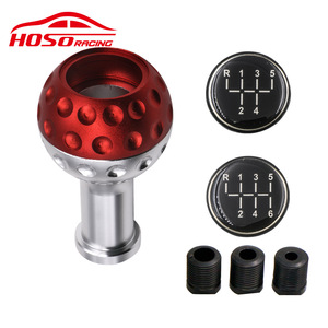 Hoso Racing Aluminum Gear <b>Shift</b> <b>Knob</b> Universal SK40 Red Silver Blue Black Car Modification - Product Image 5
