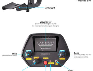 Fabrika doğrudan satış MD4080 yeraltı hobi plaj avcılık için kalıntı paraları pinpoint altın <span class=keywords><strong>metal</strong></span> dedektörü çocuklar ve yeni başlayanlar - Product Image 5