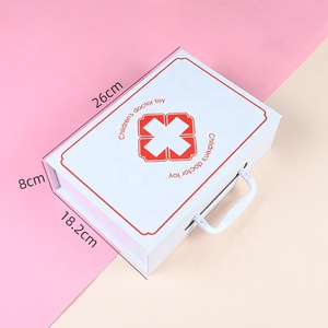 Juego de 42 Piezas de Juguetes de Madera para Niños y Niñas, Juego de Doctor con Kit Médico de Doctor y Enfermera, Juego de Imitación Educativo para Edades de 2 a 13 Años - Product Image 5