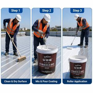 Revestimiento Impermeable <span class=keywords><strong>de</strong></span> Goma Líquida <span class=keywords><strong>de</strong></span> Fácil Aplicación, Sellador Impermeabilizante <span class=keywords><strong>para</strong></span> Techos <span class=keywords><strong>de</strong></span> Metal y Hormigón, Revestimiento <span class=keywords><strong>para</strong></span> Techos - Product Image 4