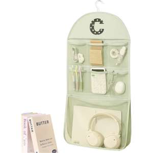 ถุงเก็บของแขวนผนังแบบสี่เหลี่ยมผืนผ้า ทำจากผ้าไม่ทอ แบบมีตะขอเอนกประสงค์ สำหรับจัดระเบียบห้องนอน ใส่ถุงเท้าและของชิ้นเล็กๆ - Product Image 1