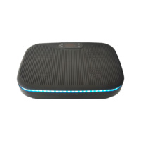 Plateforme vibrante électromagnétique pour exercices, plateforme vibrante verticale pour tout le corps avec haut-parleur, lumière LED, portable, utilisation à domicile
