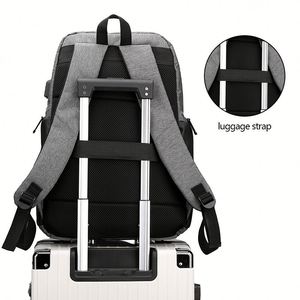Sac à dos d'ordinateur portable de luxe personnalisé imprimé, léger, pour le bureau, vente chaude en usine - Product Image 4