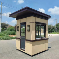 Cabine de sécurité extérieure préfabriquée, taille personnalisée, isolée, pour poste de contrôle de site industriel