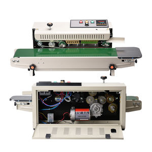 חומר סרט שונים חום מכונת איטום חטיפים אריזה טריים מתכווננת טמפרטורה אופקי מכונת איטום רציף - Product Image 6