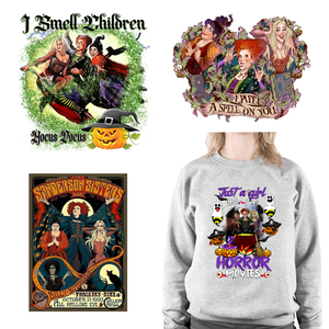 ملصق من الفينيل الحراري على شكل قشر البرد للسيدات, ملصق نقل حرارة رعب من الفينيل منخفض MOQ عالي الجودة المخصص ، إكسسوارات قميص للنساء - Product Image 2