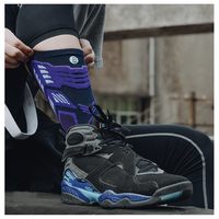 Chaussettes de basketball personnalisées Elite de compression rembourrées en éponge à broderie personnalisée pour hommes