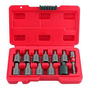 Juego de Extractores de Roscas Ximeng de 12 Piezas, Métrico e Imperial, de Acero al Cromo Vanadio, Kit de Herramientas Industriales para Reparación de Automóviles - Product Image 1