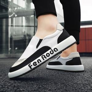 2026 Spring/Summer Collection One-Piece Slip-On Casual Shoes Breathable Low-top Casual Walking Shoes <b>Sneakers</b> Men's Canvas Shoes - Product Image 5