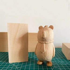 Vendita diretta in fabbrica di diverse dimensioni tiglio di <span class=keywords><strong>legno</strong></span> intaglio materiali in <span class=keywords><strong>legno</strong></span>, puramente artigianale in <span class=keywords><strong>legno</strong></span> massello naturale per la scultura - Product Image 4
