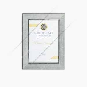 Nordic <b>Frame</b> Premium Black Wooden Certificate <b>Frame</b> Rectangular Vertical Wall Display Elegant Durable Full Color Offset <b>Printing</b> - Product Image 4