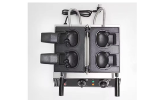 Máquina para Hacer Waffles con Forma de Hello Kitty, de Aluminio Fundido Antiadherente, para 2/3/4 Waffles - Product Image 4