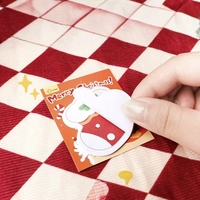 Bloc-notes adhésifs créatifs réutilisables en forme de fantômes mignons pour Halloween, idéaux pour le bureau, l'école et la papeterie quotidienne (vente en gros)