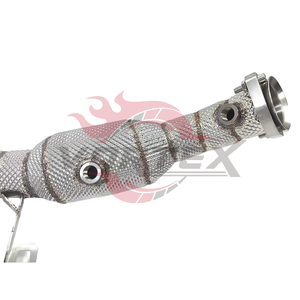 Tubo de Escape de Acero Inoxidable Vortex de 1.5 mm con Acabado Espejo para Mercedes Benz W218 SL63 - Product Image 4