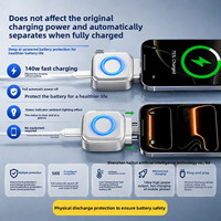 Pemisah Daya Penuh Baru yang Bercahaya 140W AI Auto Power-off Pelindung Baterai dengan Indikator Lampu LED