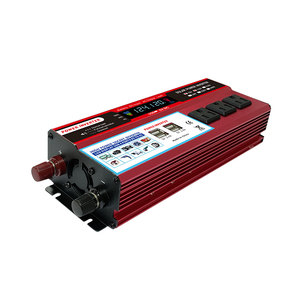 Convertisseur de courant sinusoïdal monophasé Suredom Automotive DC 12V/24V AC 220V/110V 2000W, quatre ports USB, certifié CE, 85% de rendement - Product Image 4