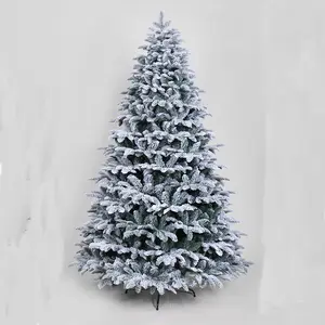 PE לבן נוהרים עצי חג המולד גדול אספקת קישוט-ישן pohon נאטאל albero די נטאלה arbol דה navidad