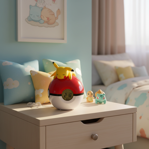 Çok fonksiyonlu masaüstü elektronik saat, Pokémon çalar saat sevimli görünümlü saat - Product Image 6
