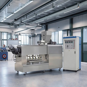 México Tubo de almidón Forma de tubo Snacks Freidora Snacks Pellets Maquinaria para freír - Product Image 1