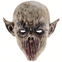Vente chaude Halloween Beakless Horreur Monstre Masque Fou Latex Couvre-chef Cosplay Bloody Goblin Masque