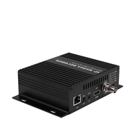 Decodificador de Audio y vídeo HD 1080P H.265 HEVC IP AV CVBS de alta calidad compatible con RTSP RTMP UDP para IPTV para transmisión de Radio TV