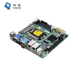 เมนบอร์ดอุตสาหกรรม ITX LGA1200 10th/11TH Gen 64GB DDR4 Dual <span class=keywords><strong>LAN</strong></span> 4K RS232 6 COM/485/422 PCIe 3.0 X16 M.2 NVMe - Product Image 1