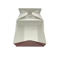 Logo personnalisé vente directe d'usine boîte d'emballage en papier blanc pur boîte d'emballage d'impression